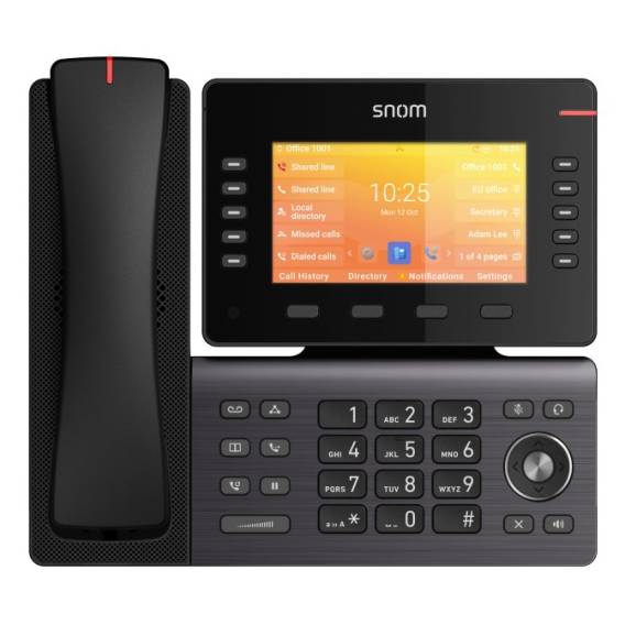 Obrázok pre Snom D892M IP telefon Černá TFT Wi-Fi
