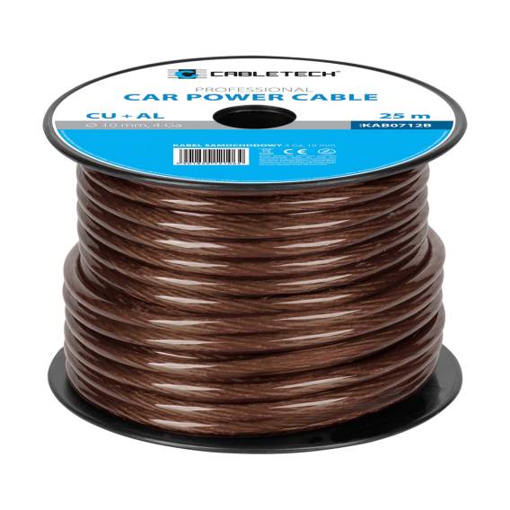 Obrázok pre Kabel samochodowy 4Ga OD10mm CU+AL