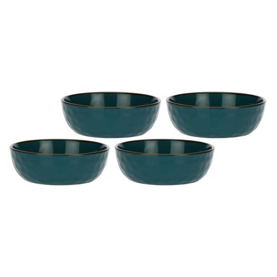 Obrázok pre Set of 4 Concerto Ottanio Salad Bowls - Blue-Green, 20 cm