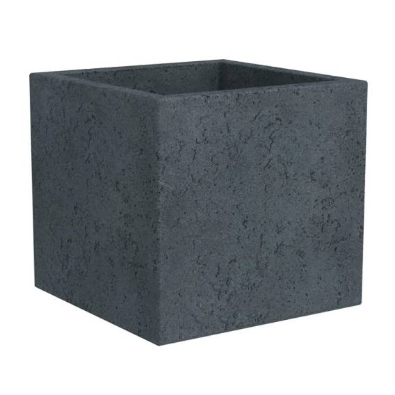Obrázok pre Scheurich C-Cube 240 Venkovní Květináč Volně stojící Plast Černá