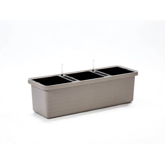 Obrázok pre URBALIVE BERBERIS TRIO Donica samonawadniająca 117 x 39 cm, jasnoszary