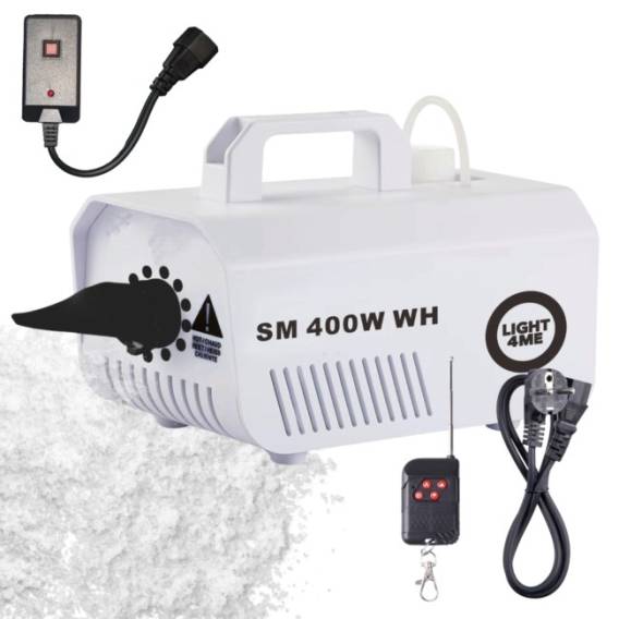 Obrázok pre LIGHT4ME SM 400W WH generator wytwornica śniegu bi