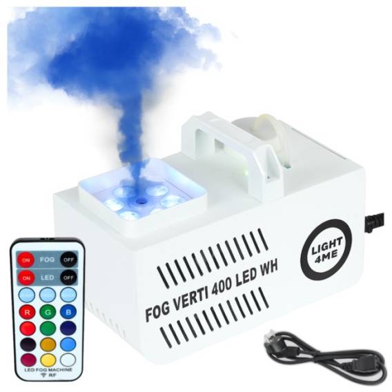 Obrázok pre LIGHT4ME FOG VERTI 400 LED WH mała wytwornica dymu
