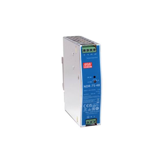 Obrázok pre LevelOne POW-4822 napájecí zdroj 75 W Modrá, Stříbrná