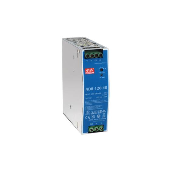 Obrázok pre LevelOne POW-4842 napájecí zdroj 120 W Modrá, Stříbrná