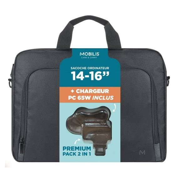 Obrázok pre Mobilis 003089 taška/batoh na laptop 40,6 cm (16") Brašna na notebook Černá