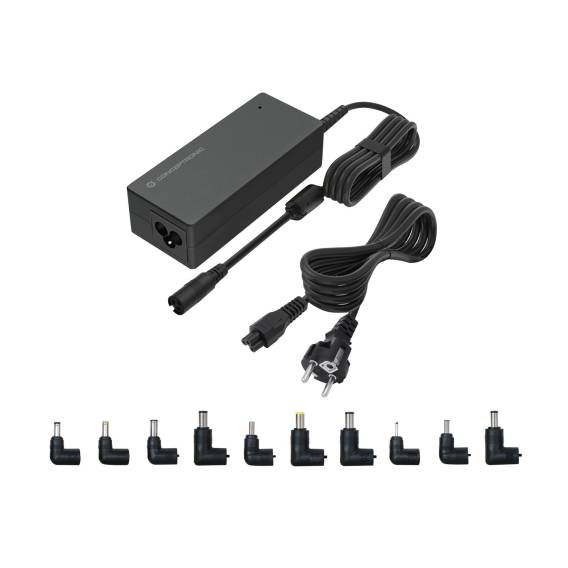 Obrázok pre Conceptronic OZUL08B10 zdroj/transformátor Vnitřní 90 W Černá