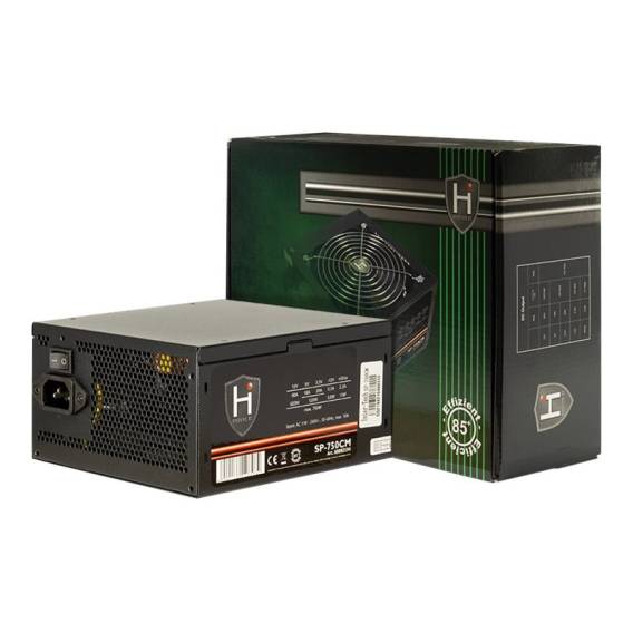 Obrázok pre Inter-Tech HiPower SP-750CM napájecí zdroj 750 W 20+4 pin ATX ATX Černá