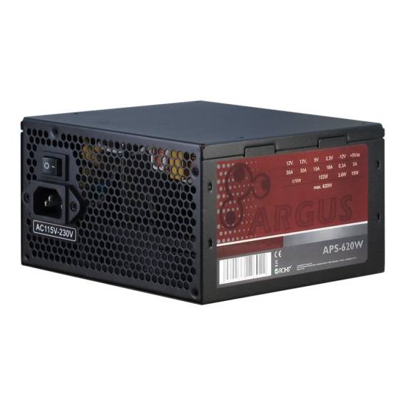 Obrázok pre Inter-Tech Argus APS napájecí zdroj 620 W 20+4 pin ATX ATX Černá