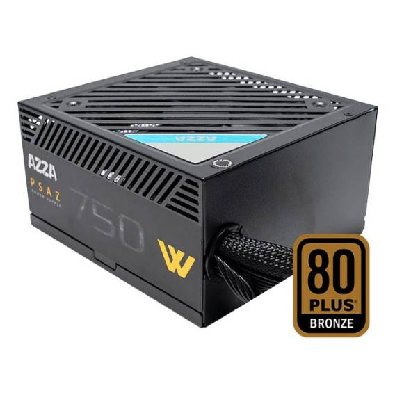 Obrázok pre Azza PSAZ-750W napájecí zdroj 20+4 pin ATX ATX Černá