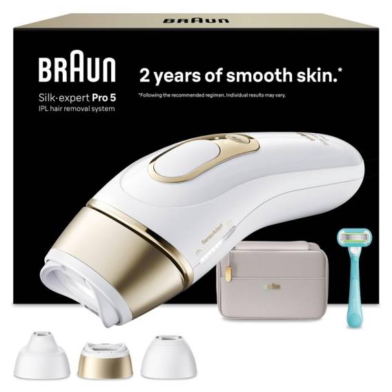Obrázok pre Braun Silk-expert 80851324 Světelný odstraňovač chloupků Intenzivní pulzní světlo (IPL) Bílá, Žlutá
