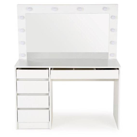 Obrázok pre MAKEUP TABLE HOLLYWOODXL 120X55X140CM