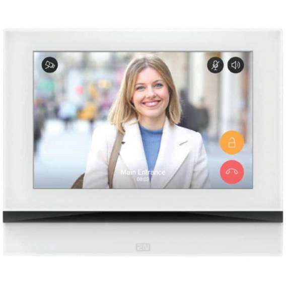 Obrázok pre 2N 91378601WH domácí interkom systém 17,8 cm (7") Bílá
