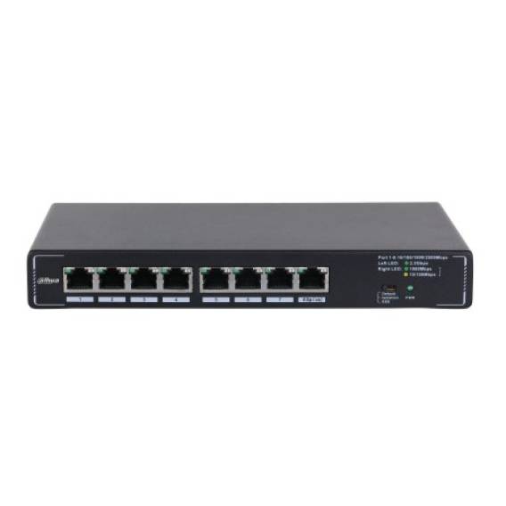 Obrázok pre Dahua Technology SMG1008 síťový přepínač Nespravované 2.5G Ethernet (100/1000/2500) Černá