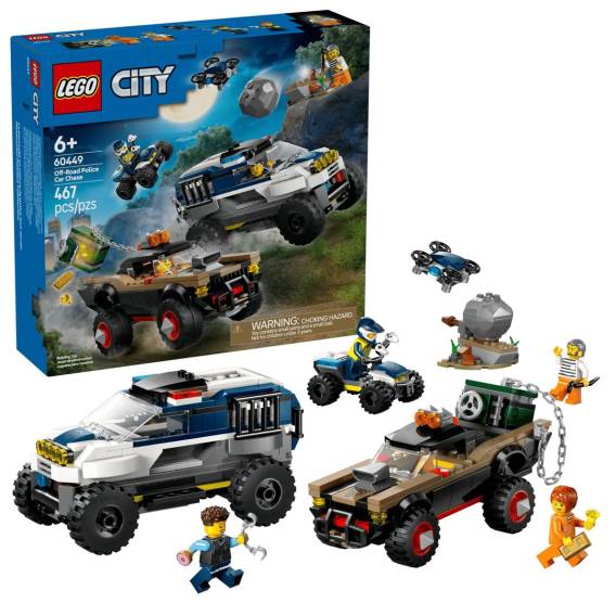 Obrázok pre LEGO CITY 60449 Policejní honička v terénu