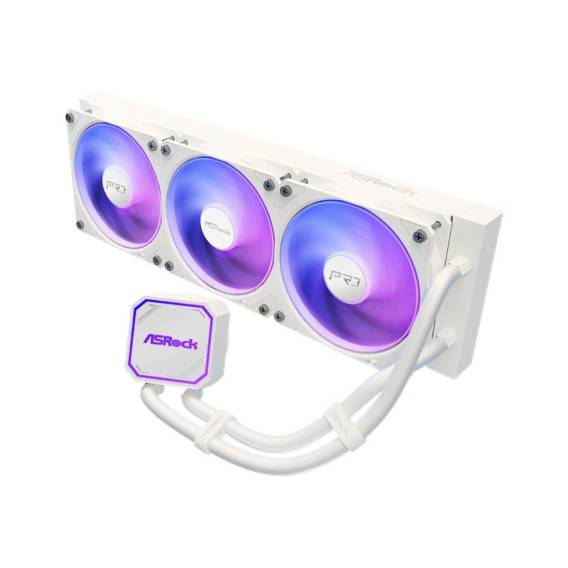 Obrázok pre Asrock Pro White 360 ARGB Procesor Kapalinový chladič typu vše v jednom 12 cm Bílá