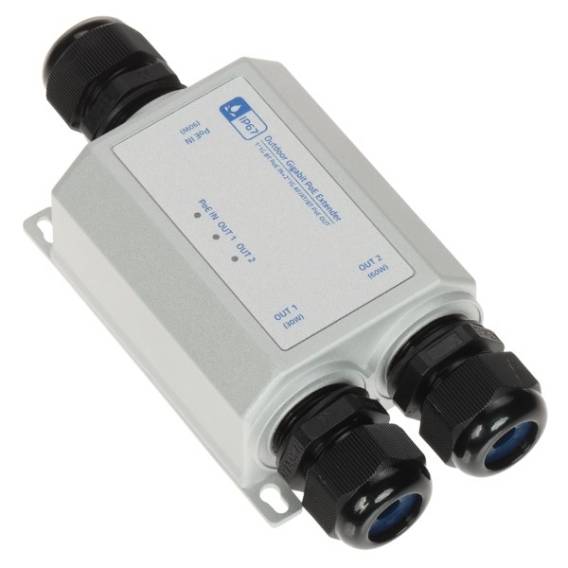 Obrázok pre EXTENDER ETHERNET+PoE SPT-POE/2-POE-1G-IP67