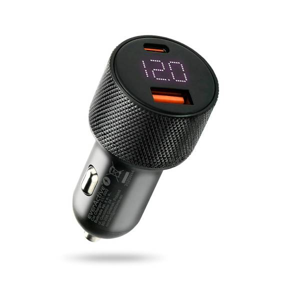 Obrázok pre Autonabíječka everActive CC-50Q se zásuvkou USB QC3.0 a USB-C PD 75 W