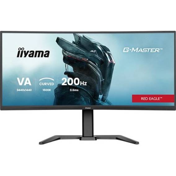 Obrázok pre iiyama G-MASTER GCB3484WQSU-B2 počítačový monitor 86,4 cm (34") 3440 x 1440 px UltraWide Quad HD LCD Černá