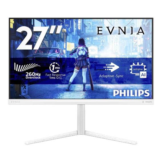 Obrázok pre Philips Evnia 5000 27M2N5201P/00 počítačový monitor 68,6 cm (27") 1920 x 1080 px Full HD LCD Bílá