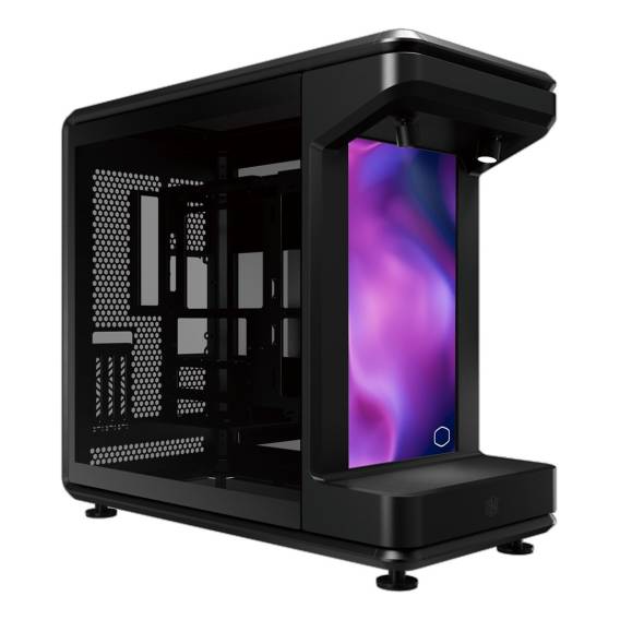 Obrázok pre Cooler Master MasterFrame 360 STAGE LCD Full Tower Černá, Průhledná