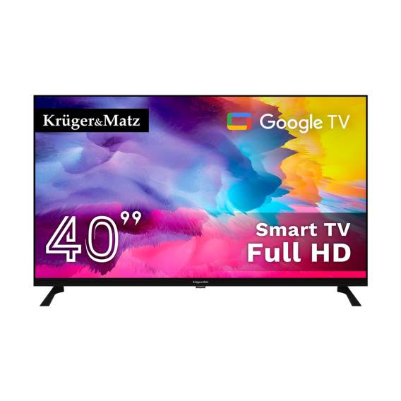Obrázok pre Telewizor Kruger&Matz 40" FHD Google TV 5.0,  DVB-T2/S2/T/C   H.265 HEVC