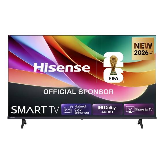 Obrázok pre Hisense 40A4S 101,6 cm (40") Full HD Smart TV Wi-Fi Černá 200 cd/m²