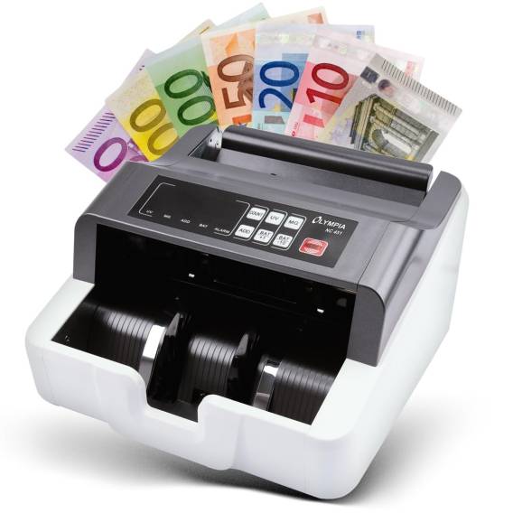 Obrázok pre Olympia 947730887 počítačka peněz Počítačka bankovek Šedá