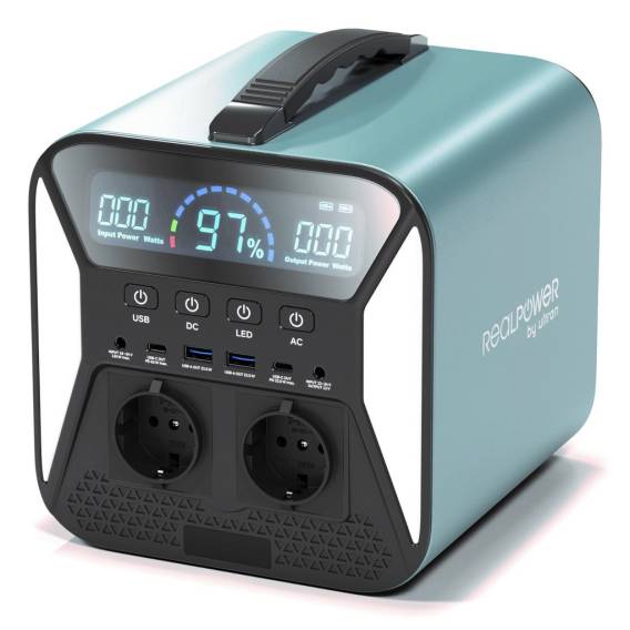 Obrázok pre RealPower PS-300C Přenosná elektrárna Lithium-ion (Li-ion) 76800 mAh 300 W 4,9 kg