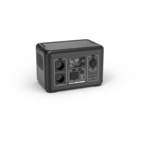 Obrázok pre Przenośna stacja zasilania Volt Polska TRAVEL POWERBOX 1200 (600W) 512Wh