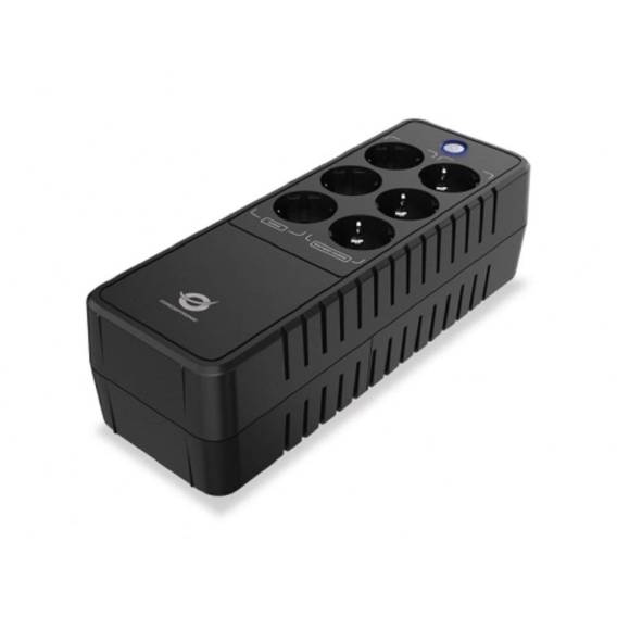 Obrázok pre Conceptronic ZEUS05E zdroj nepřerušovaného napětí Pohotovostní režim (offline) 0,65 kVA 360 W 6 AC zásuvky / AC zásuvek
