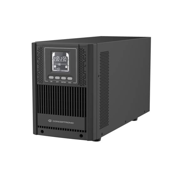 Obrázok pre Conceptronic ZEUS52ES2K zdroj nepřerušovaného napětí S dvojitou konverzí (online) 2 kVA 1800 W 4 AC zásuvky / AC zásuvek