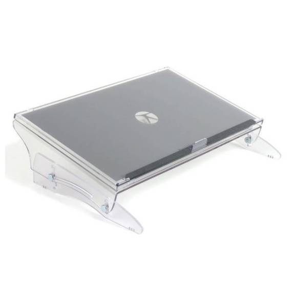 Obrázok pre BakkerElkhuizen FlexDesk 640 schránka na dokumenty Plast, Guma, Ocel Světle šedá, Průhledná