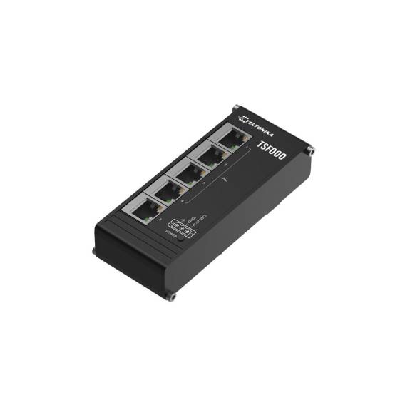 Obrázok pre Teltonika TSF000 Nespravované Fast Ethernet (10/100) Podpora napájení po Ethernetu (PoE) Desktop Černá