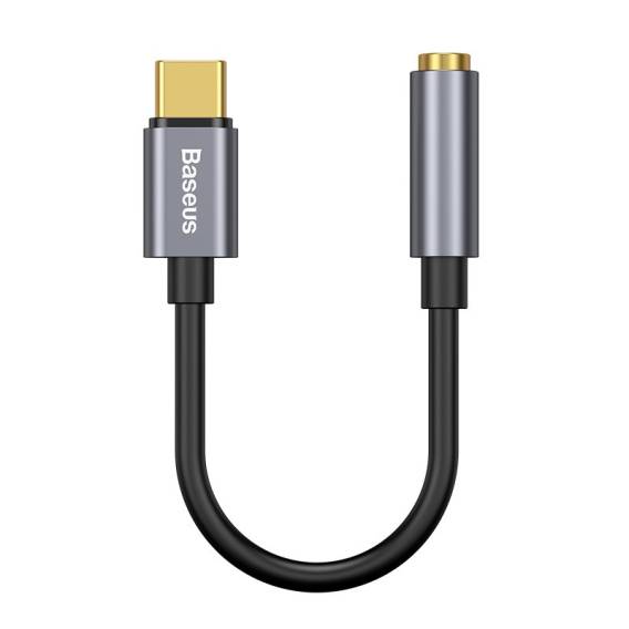 Obrázok pre Baseus L54 kabel k mobilnímu telefonu Černá, Šedá USB C 3.5mm