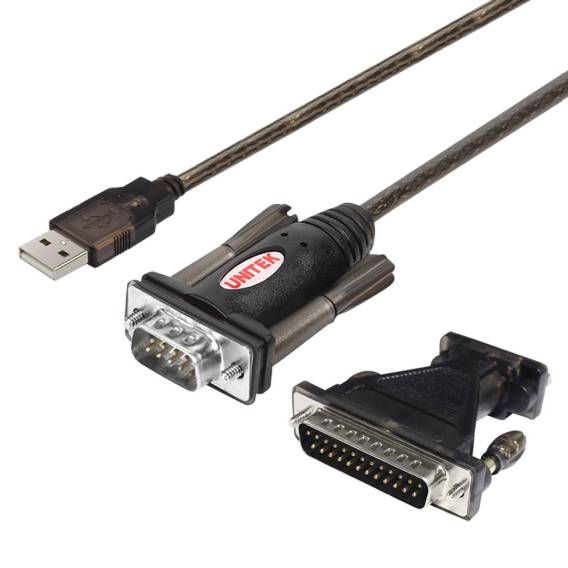 Obrázok pre UNITEK Y-105A sériový kabel Černá 1,5 m USB Typ-A DB-9