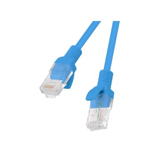 Obrázok pre Lanberg PCU6-10CC-0025-B síťový kabel 0,25 m Cat6 U/UTP (UTP) Modrá