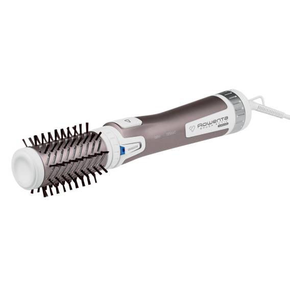 Obrázok pre Rowenta Brush Activ Premium Care CF9540 Kartáč na horký vzduch Teplé Hliník, Metalická, Bílá 1000 W 1,8 m