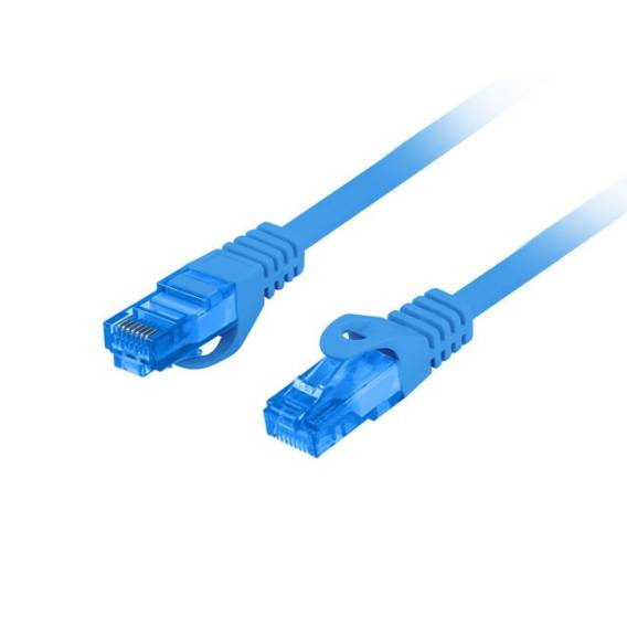 Obrázok pre LANBERG PATCHCORD S/FTP CAT.6A 1M MODRÝ LSZH