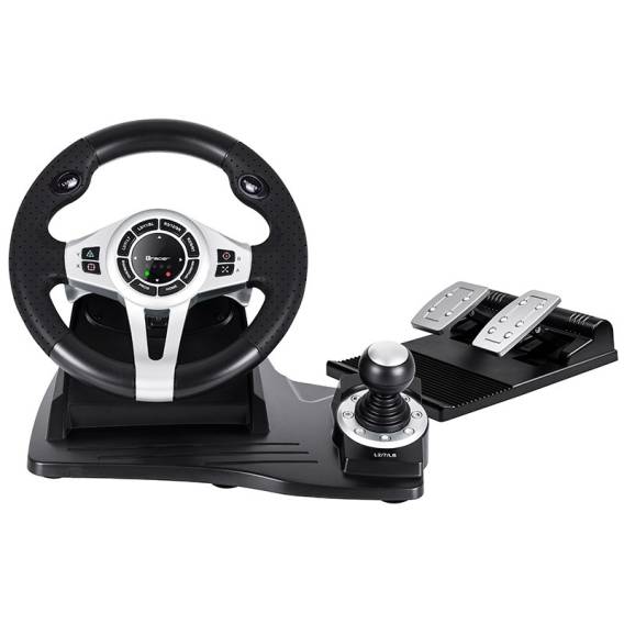 Obrázok pre Tracer TRAJOY46524 herní ovladač Černá Volant + Pedály PlayStation 4, Playstation 3
