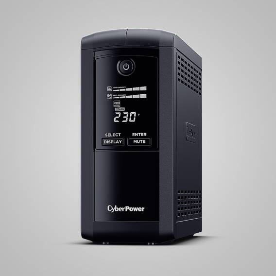 Obrázok pre CyberPower Tracer III VP1000ELCD-FR zdroj nepřerušovaného napětí Line-interaktivní 1 kVA 550 W 4 AC zásuvky / AC zásuvek
