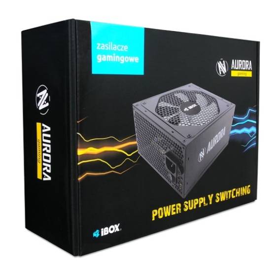 Obrázok pre Zdroj napájení IBOX AURORA 600W 14 CM FAN ZIA600W14CMBOX