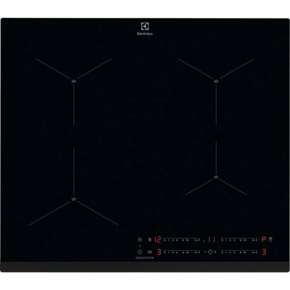 Obrázok pre Electrolux EIS62443 Černá Vestavěné 60 cm Indukční varná deska se zónami 4 zóna/zón