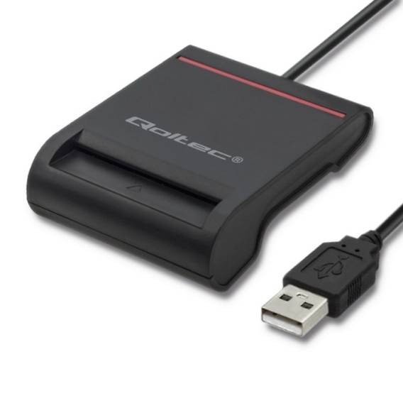 Obrázok pre Qoltec 50642 čtečka magnetických karet Černá USB