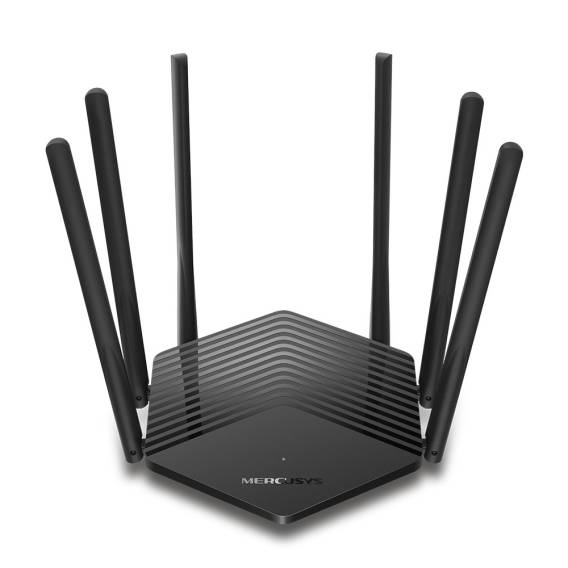 Obrázok pre Mercusys MR50G bezdrátový router Gigabit Ethernet Dvoupásmový (2,4 GHz / 5 GHz) Černá