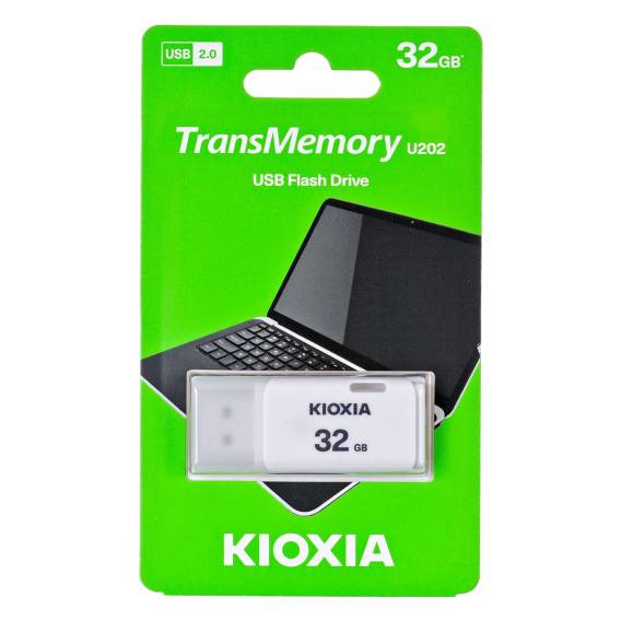 Obrázok pre Kioxia TransMemory U202 USB paměť 32 GB USB Typ-A 2.0 Bílá