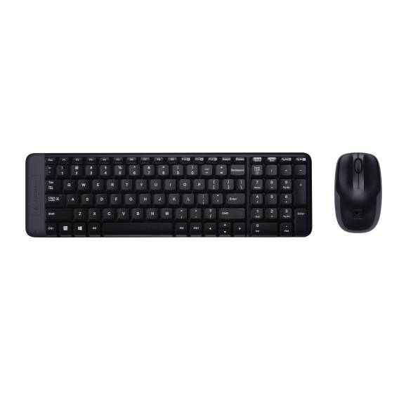 Obrázok pre Logitech G MK220 klávesnice RF bezdrátový QWERTY US Mezinárodní Černá