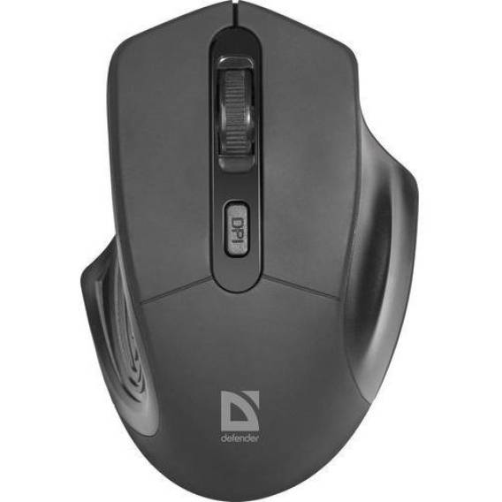 Obrázok pre DEFENDER DATUM MB-345 RF ČERNÁ OPTICKÁ MYŠ 1600DPI 4P
