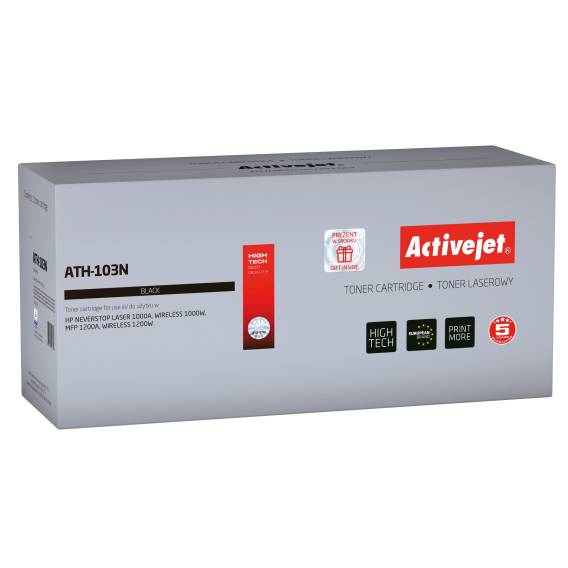Obrázok pre Activejet tonerová kazeta ATH-103N (náhradní HP W1103A; Supreme; 2500 stran; černá)