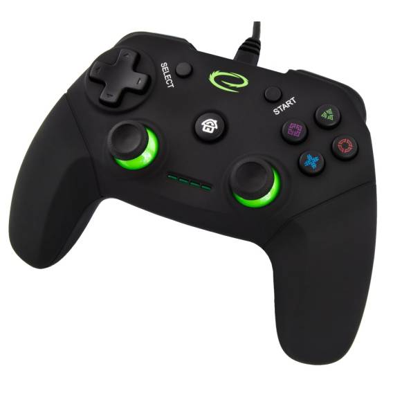 Obrázok pre Esperanza EGG110K herní ovladač Gamepad PC,Playstation 3 Analogový/digitální USB 2.0 Černá